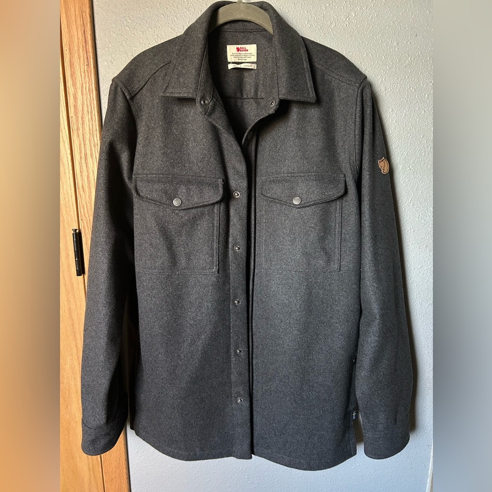 Men's Gray Wool Jacket